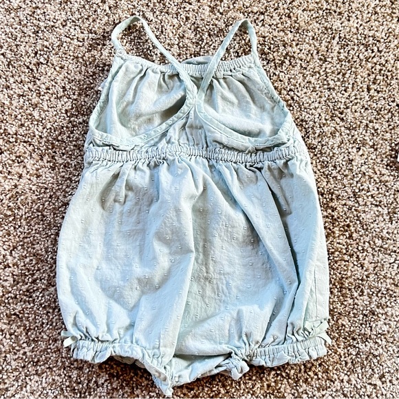 Dylan and Abby Blue Summer Bubble Romper (Size 12M) - Picture 2 of 4